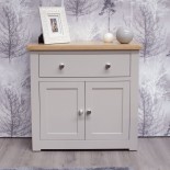 Diamond Grey Painted Occasional Cupboard